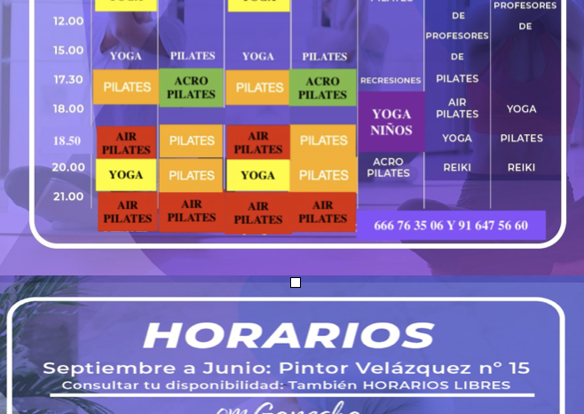 Nuevos Horarios