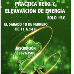Elevación de energía y practica de Reiki