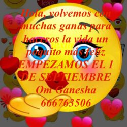 Empezamos el 1 de Septiembre