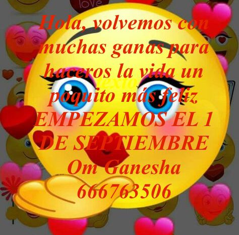 Empezamos el 1 de Septiembre