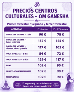 Precios OM Ganesha C- Culturales