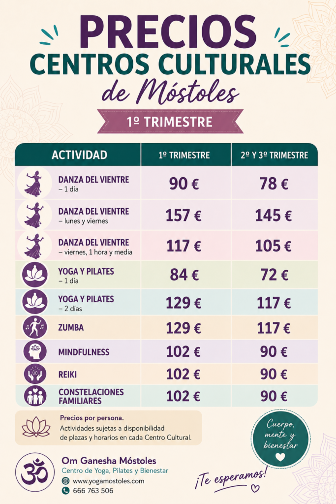 Precios Om Ganesha Centros Culturales 